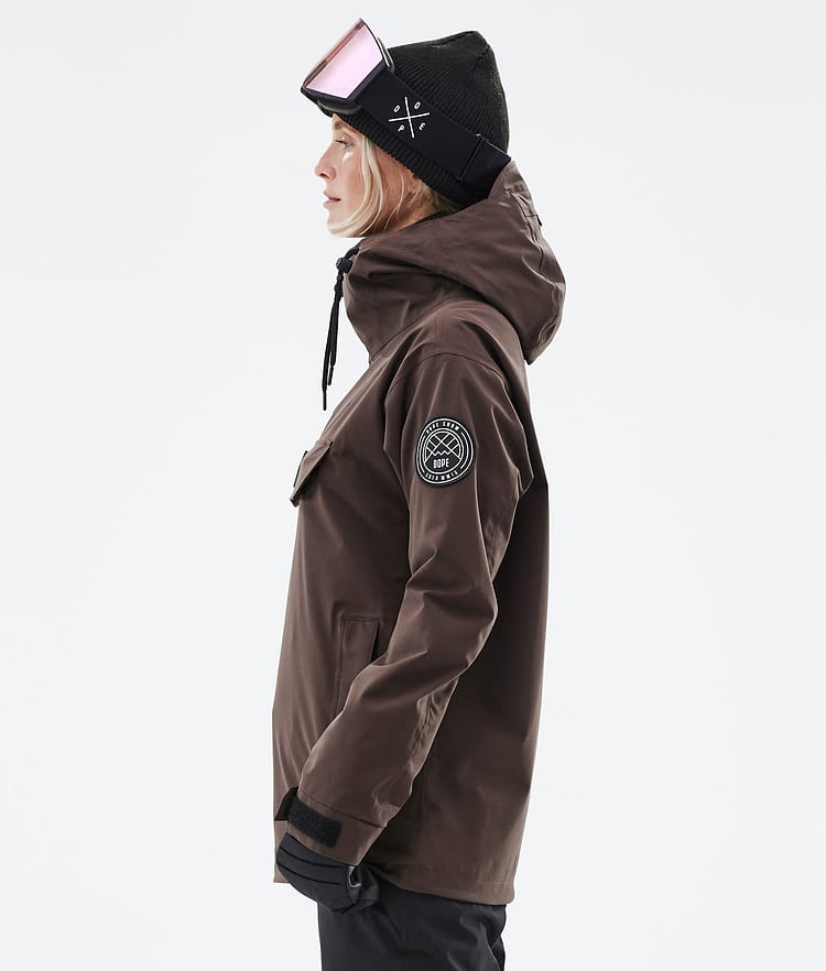 Dope Blizzard W 22 Snowboardjacka Dam Brown, Image 6 of 9