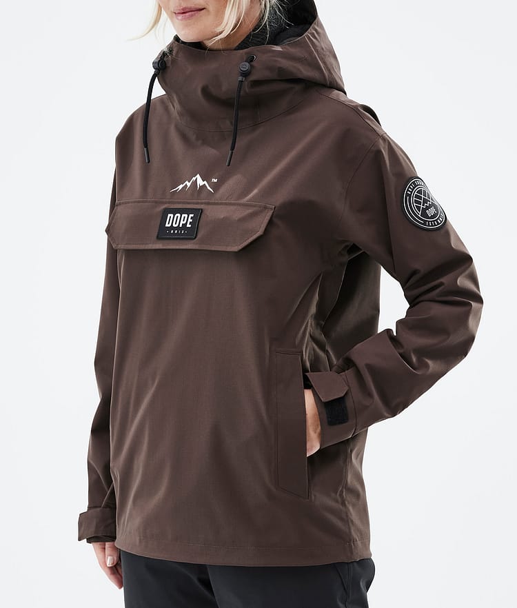 Dope Blizzard W 22 Snowboardjacka Dam Brown, Image 8 of 9