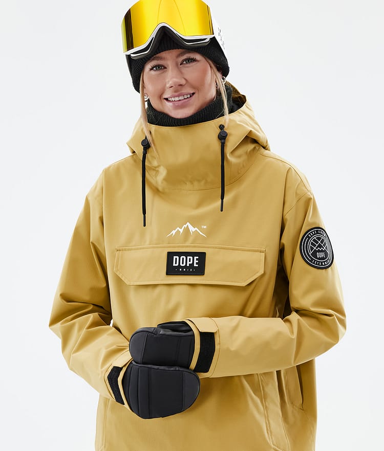 Dope Blizzard W 22 Snowboardjacka Dam Ochre, Image 2 of 9