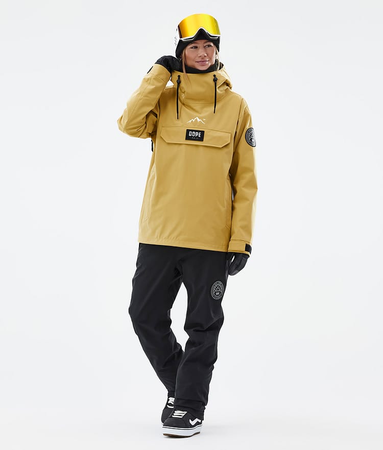 Dope Blizzard W 22 Snowboardjacka Dam Ochre, Image 3 of 9