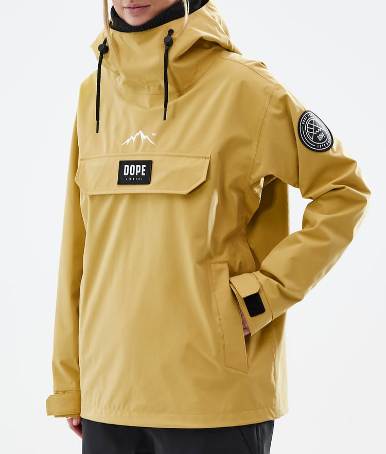 Dope Blizzard W 22 Snowboardjacka Dam Ochre, Image 8 of 9