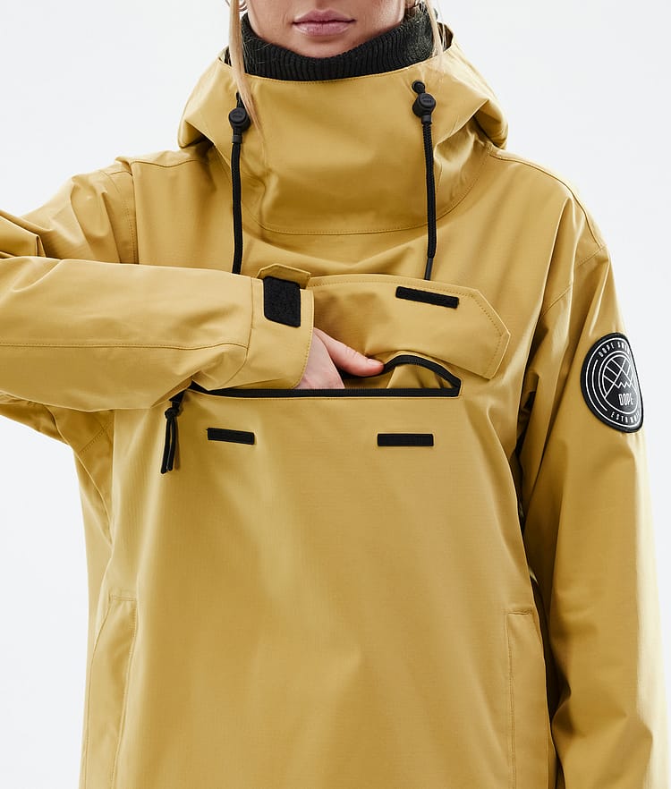 Dope Blizzard W 22 Snowboardjacka Dam Ochre, Image 9 of 9