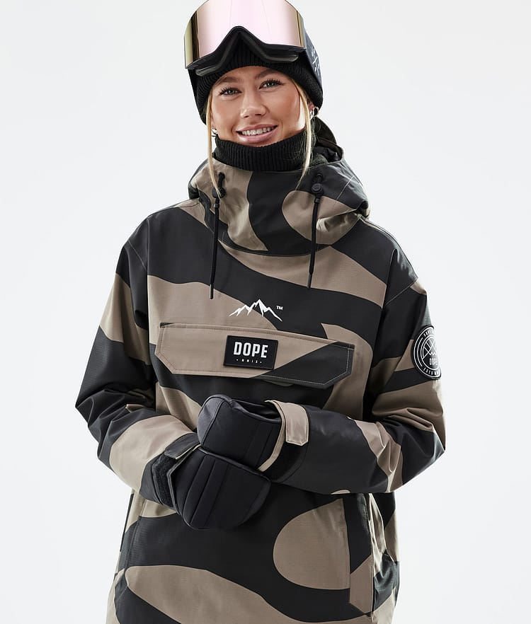 Dope Blizzard W 2022 Skidjacka Dam Pangea Walnut, Bild 2 av 9