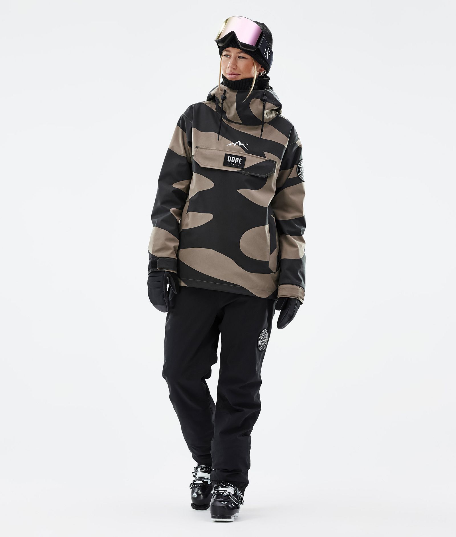 Dope Blizzard W 2022 Skidjacka Dam Pangea Walnut, Bild 3 av 9