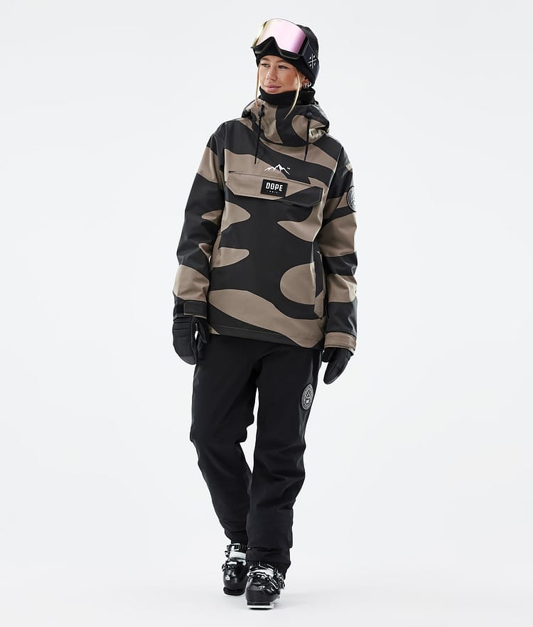 Dope Blizzard W 2022 Skidjacka Dam Pangea Walnut, Bild 3 av 9