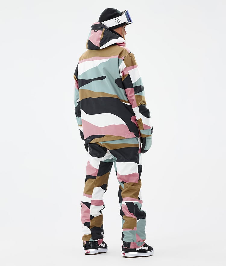 Dope Blizzard W Snowboardjacka Dam Shards Gold Muted Pink Renewed, Bild 4 av 8