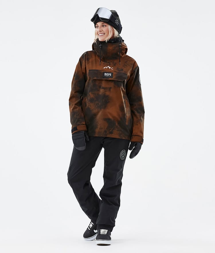 Dope Blizzard W 22 Snowboardjacka Dam Smudge Orange, Image 3 of 9