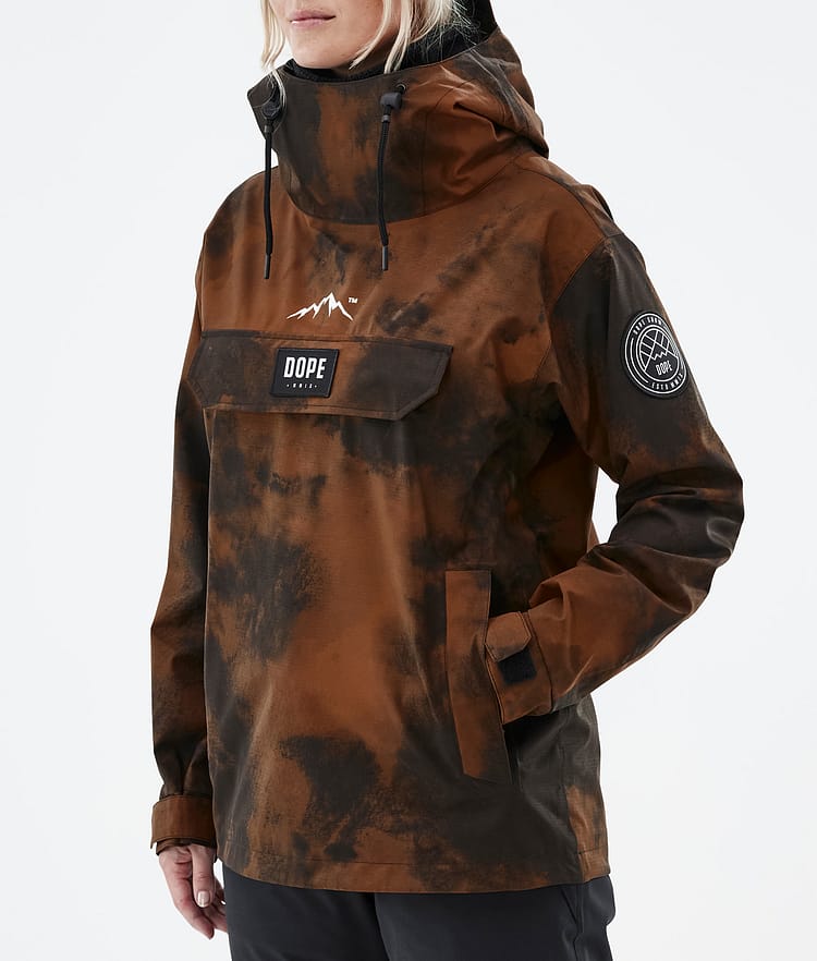 Dope Blizzard W 22 Snowboardjacka Dam Smudge Orange, Image 8 of 9