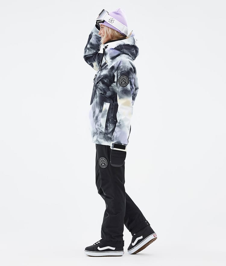 Dope Blizzard W 22 Snowboardjacka Dam Tiedye Black Purple, Image 4 of 9