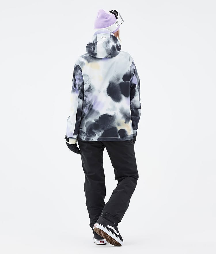 Dope Blizzard W 22 Snowboardjacka Dam Tiedye Black Purple, Image 5 of 9