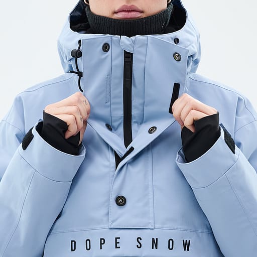 Halvlängds dragkedja med dubbla flikar Huvudproduktbild,