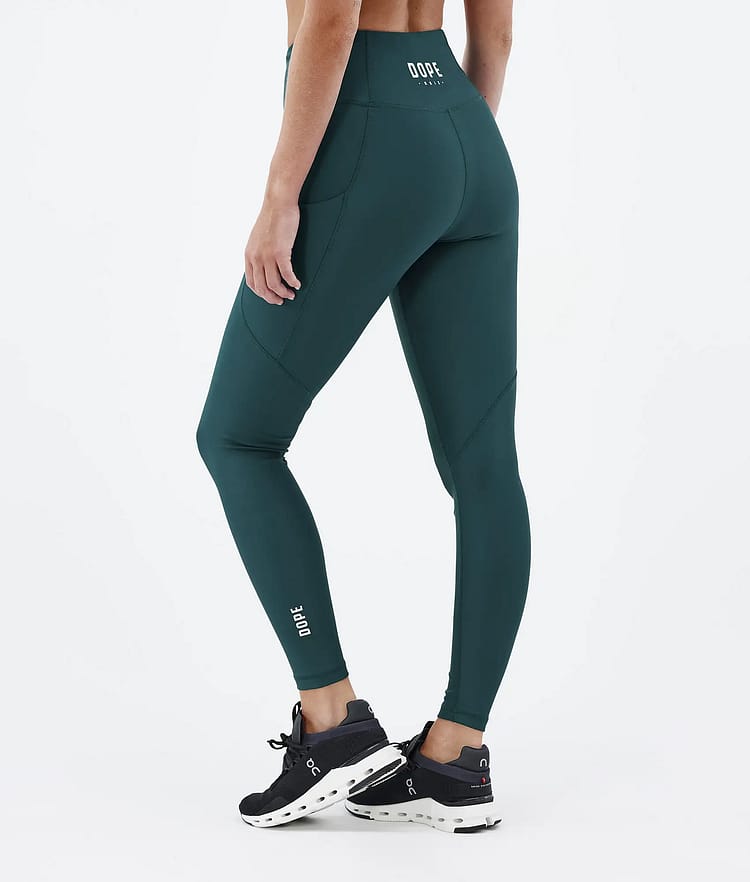 Dope Lofty Tech Leggings Dam Bottle Green