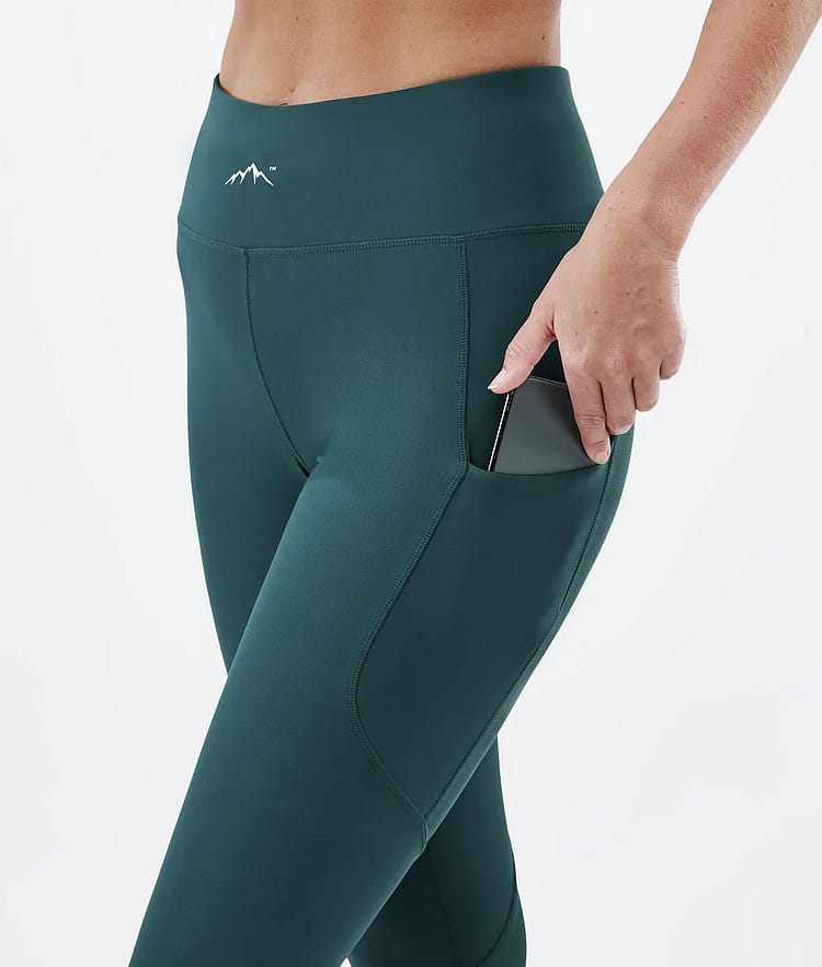 Dope Lofty Tech Leggings Dam Bottle Green