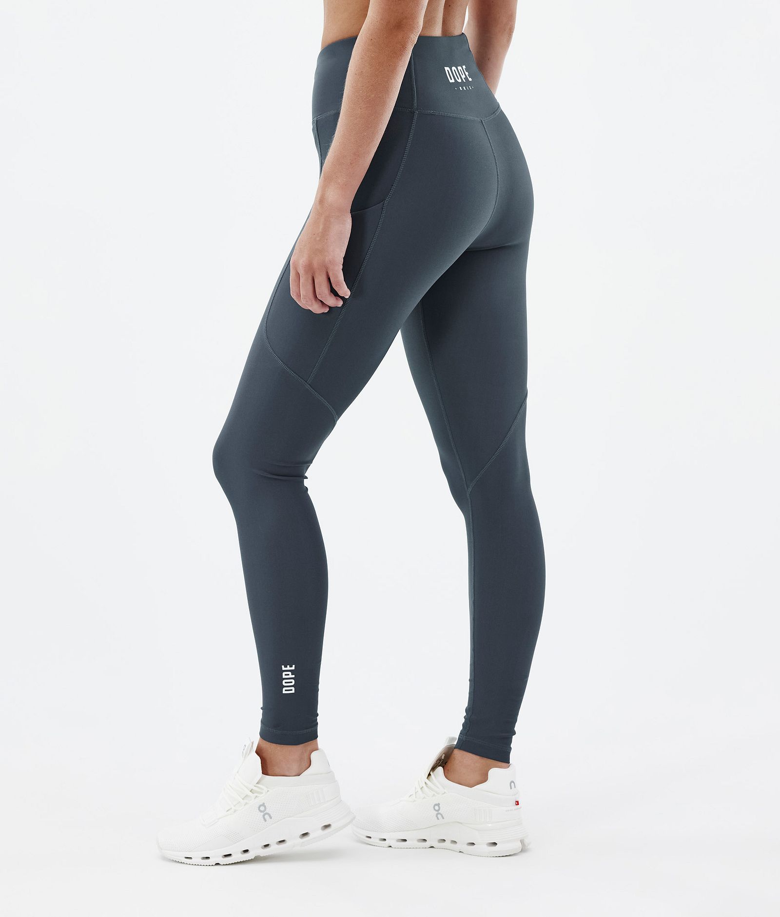 Dope Lofty Tech Leggings Dam Metal Blue, Bild 2 av 8