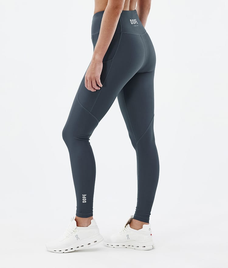 Dope Lofty Tech Leggings Dam Metal Blue, Bild 2 av 8