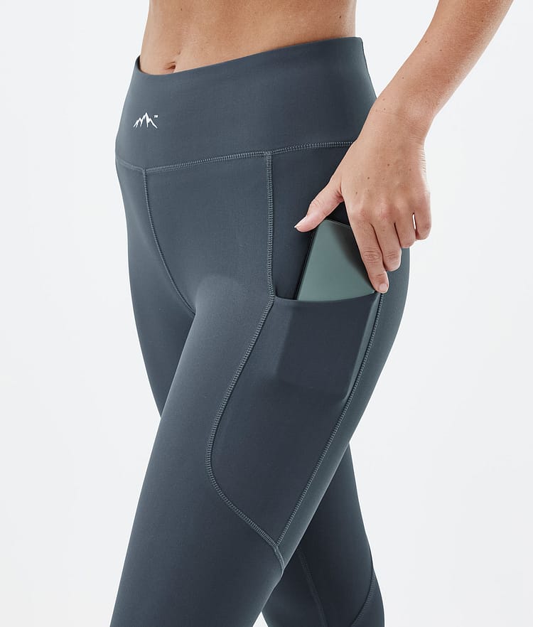 Dope Lofty Tech Leggings Dam Metal Blue