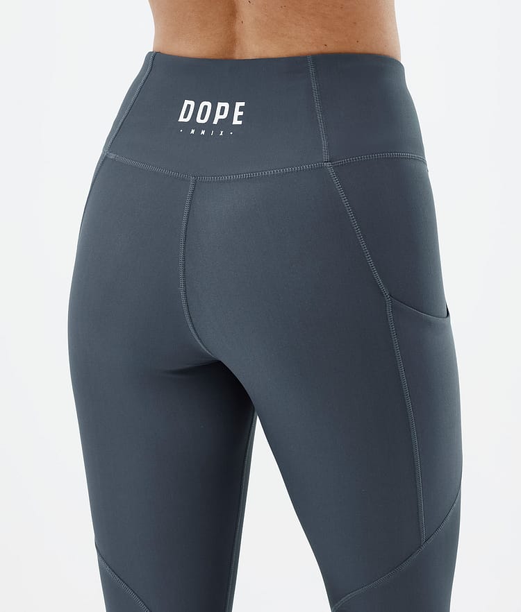 Dope Lofty Tech Leggings Dam Metal Blue, Image 7 of 8