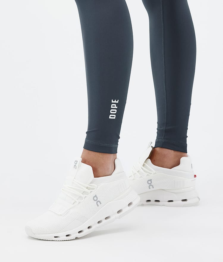 Dope Lofty Tech Leggings Dam Metal Blue