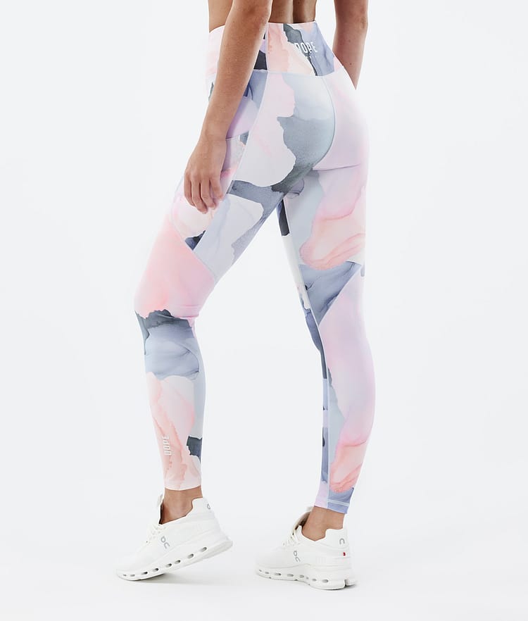 Dope Lofty Tech Leggings Dam Blot Peach