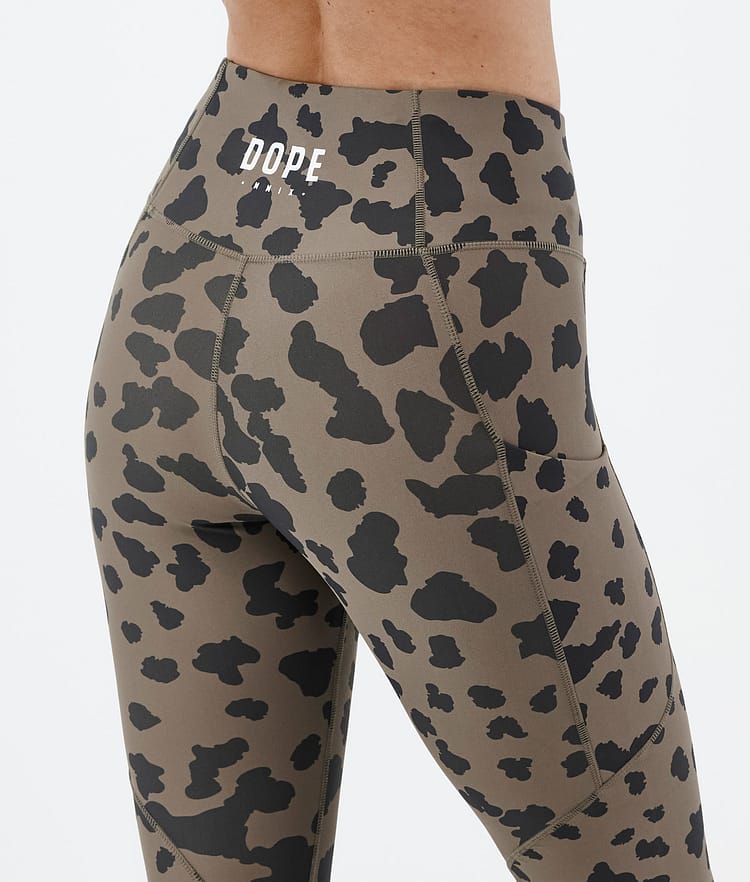 Dope Lofty Tech Leggings Dam Dots