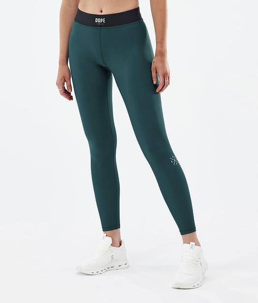 Dope Razor Leggings Dam Bottle Green