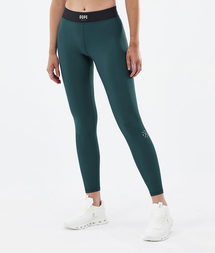Dope Razor Leggings Dam Bottle Green, Bild 1 av 7