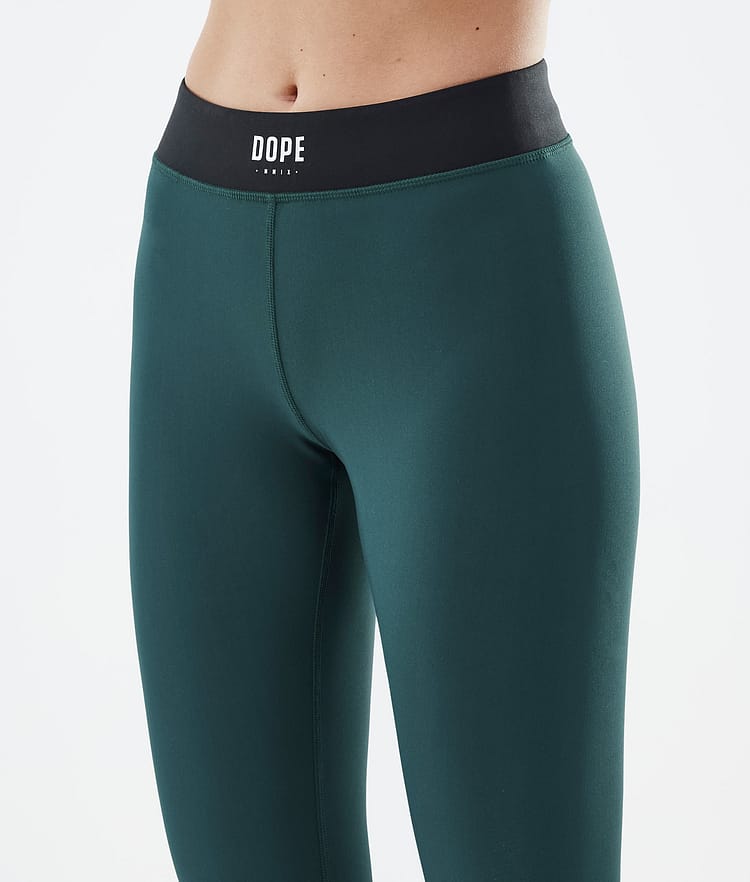 Dope Razor Leggings Dam Bottle Green