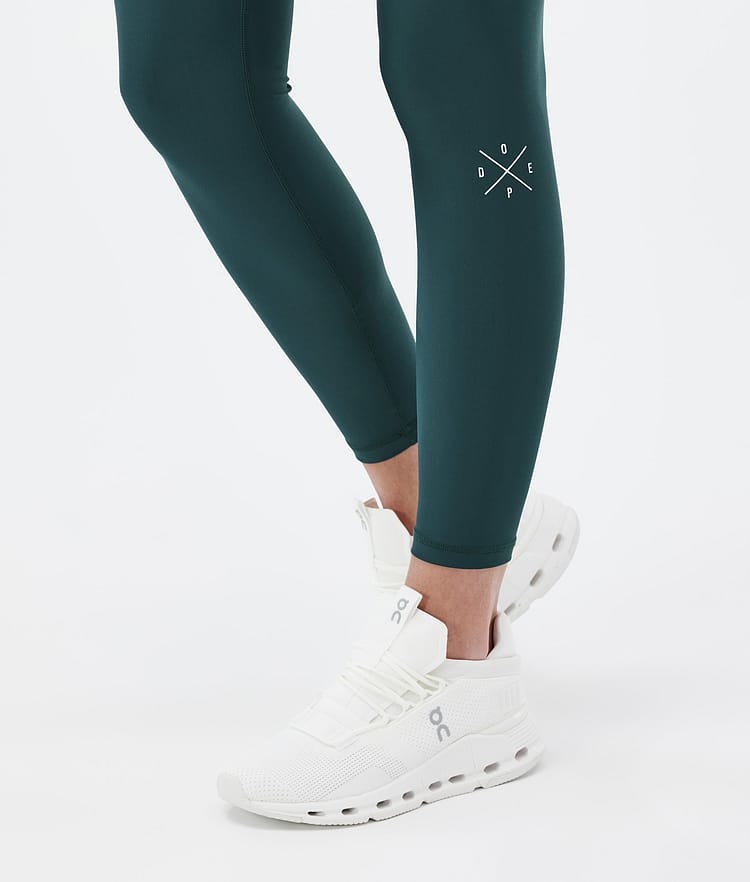 Dope Razor Leggings Dam Bottle Green