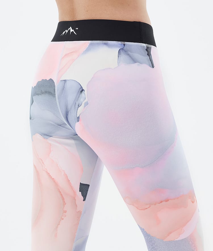 Dope Razor Leggings Dam Blot Peach