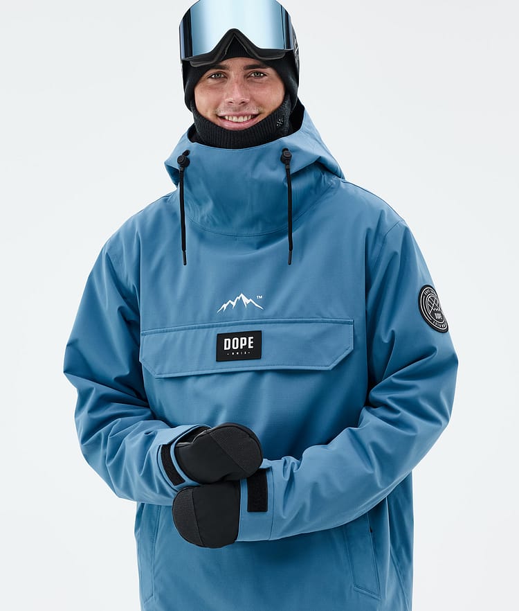 Dope Blizzard Snowboardjacka Herr Blue Steel Renewed, Bild 2 av 9