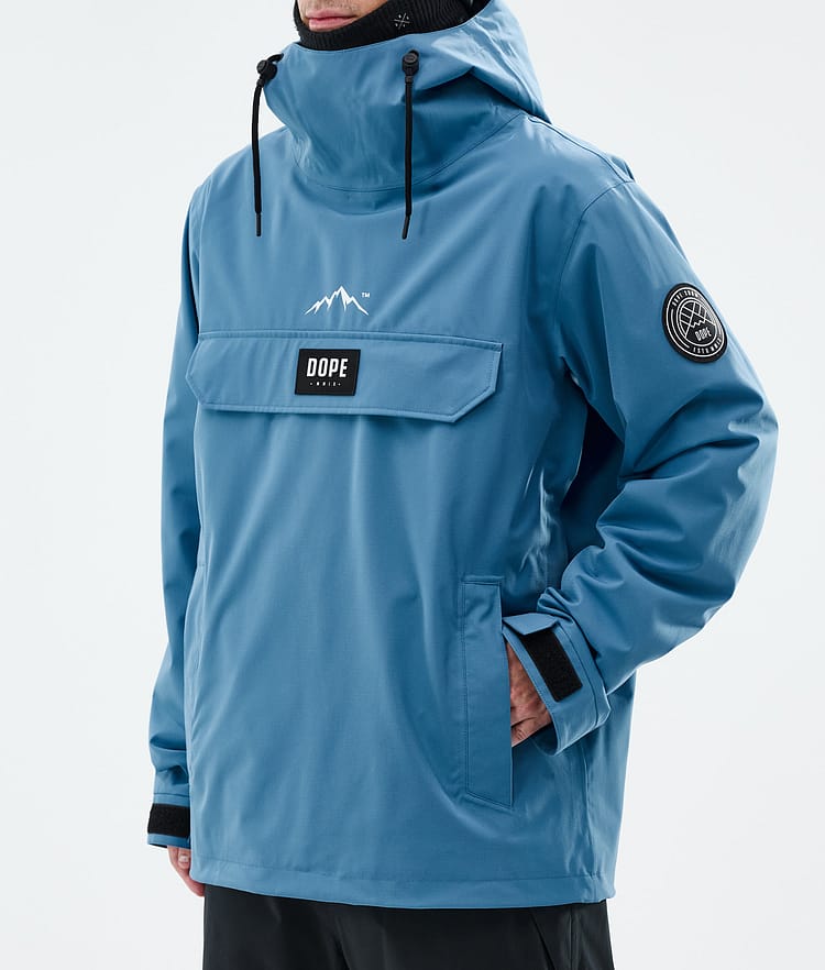Dope Blizzard Snowboardjacka Herr Blue Steel Renewed, Bild 8 av 9