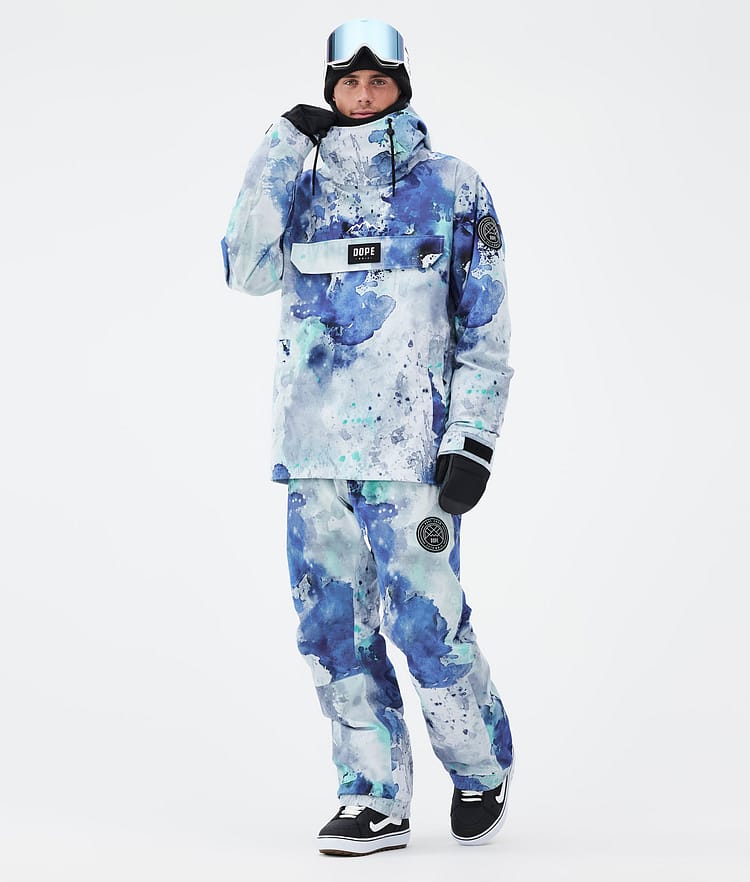 Dope Blizzard Snowboardjacka Herr Spray Blue Green, Image 2 of 8