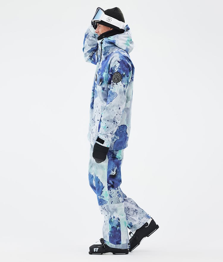 Dope Blizzard Skidjacka Herr Spray Blue Green, Image 3 of 8