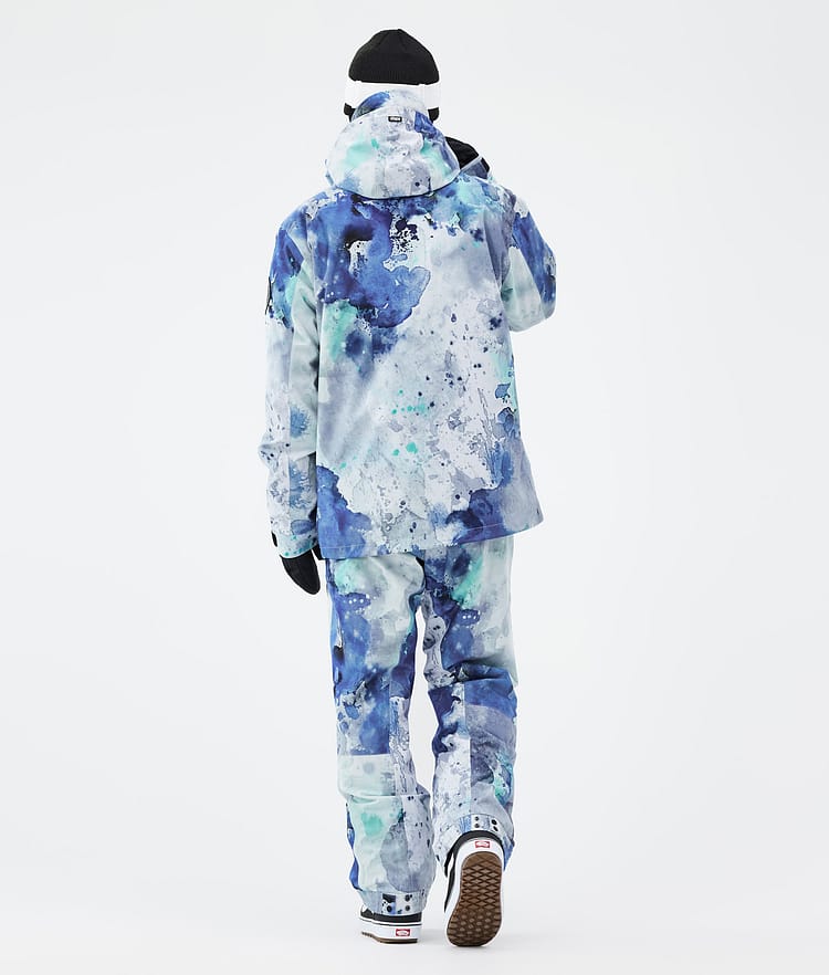 Dope Blizzard Snowboardjacka Herr Spray Blue Green, Image 4 of 8