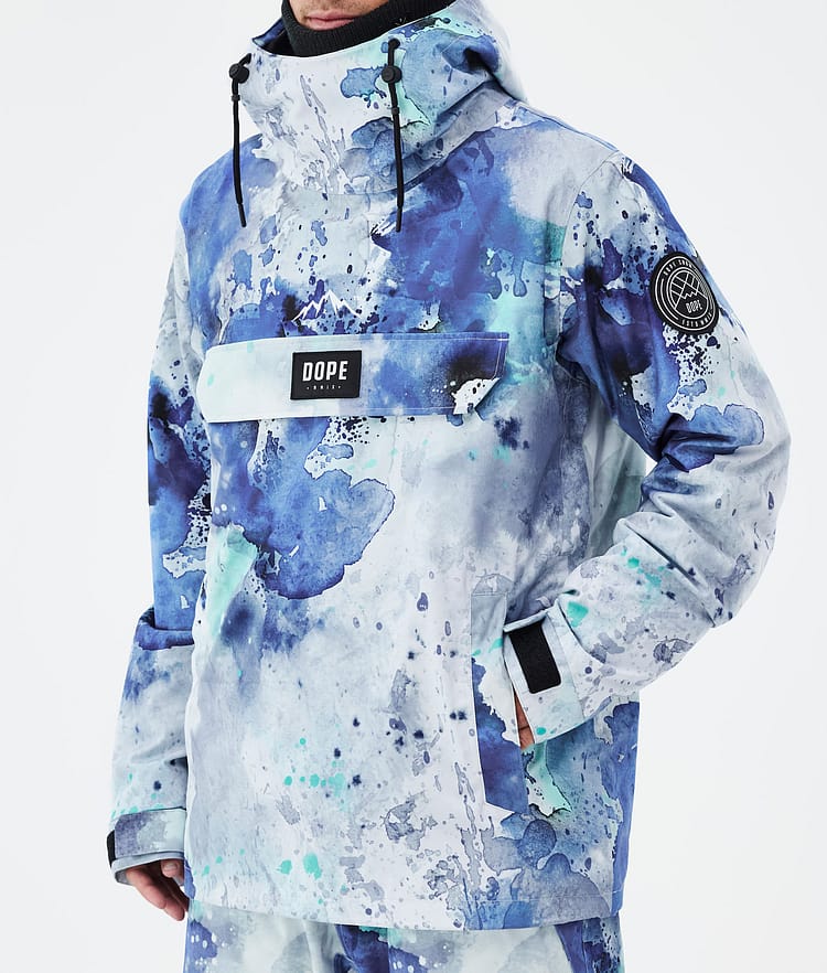 Dope Blizzard Snowboardjacka Herr Spray Blue Green, Image 7 of 8