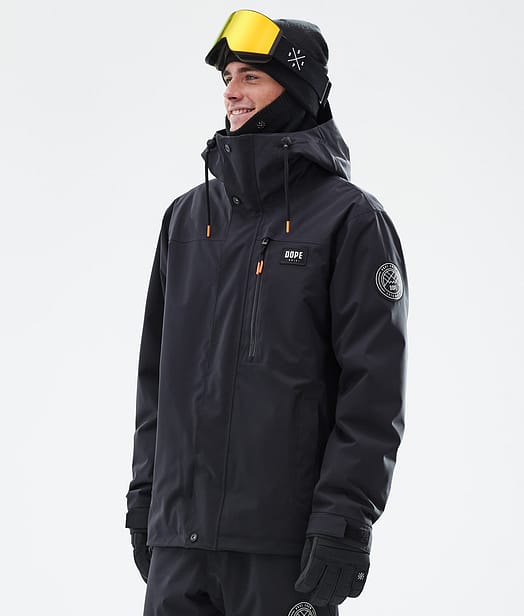 Dope Blizzard Full Zip 24 Snowboardjacka Herr Black