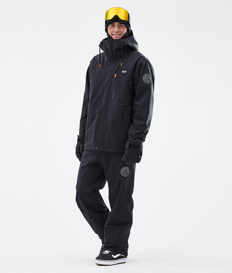 Dope Blizzard Full Zip 24 Snowboardjacka Herr Black, Bild 2 av 9