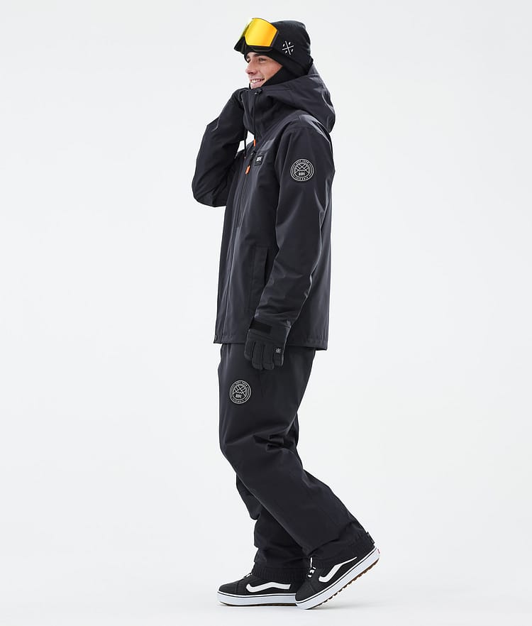Dope Blizzard Full Zip 24 Snowboardjacka Herr Black, Bild 3 av 9