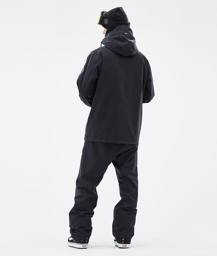 Dope Blizzard Full Zip 24 Snowboardjacka Herr Black, Bild 4 av 9