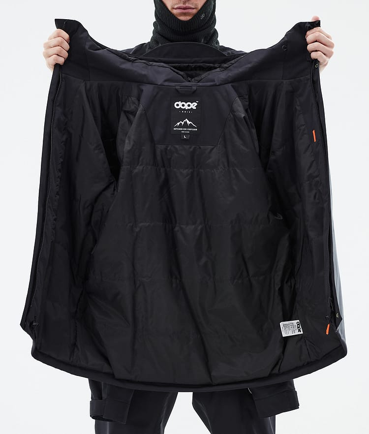 Dope Blizzard Full Zip 24 Skidjacka Herr Black, Bild 9 av 9