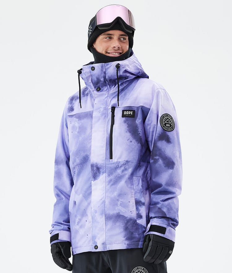 Dope Blizzard Full Zip Snowboardjacka Herr Liquid Violet