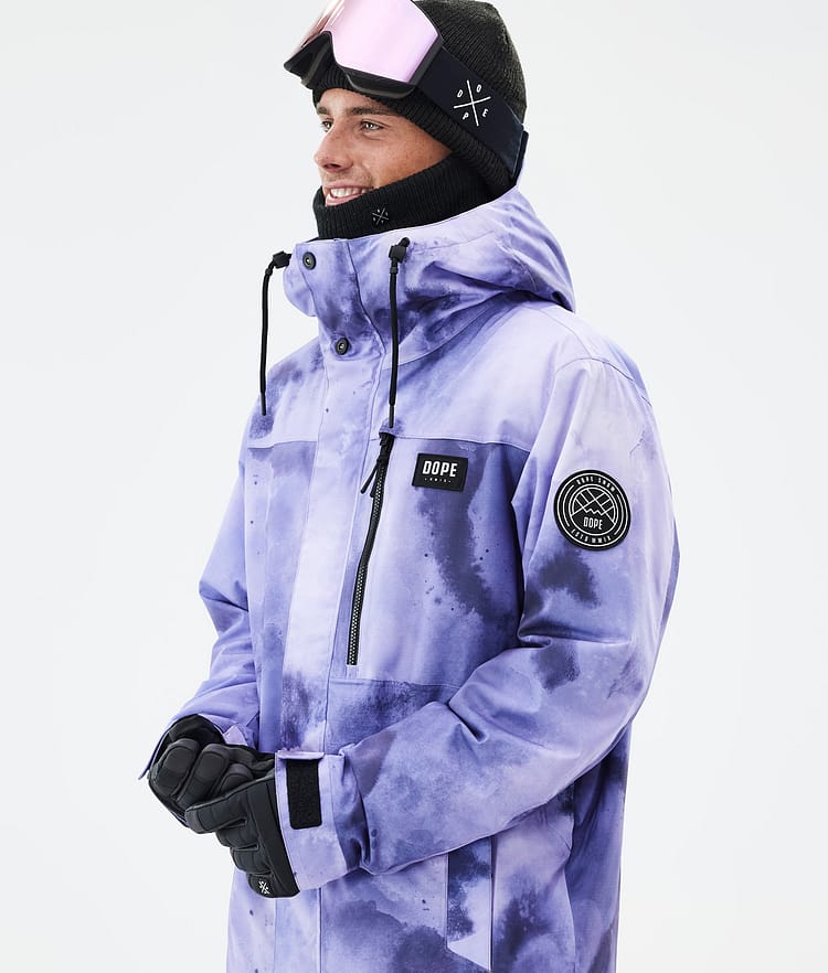 Dope Blizzard Full Zip Snowboardjacka Herr Liquid Violet