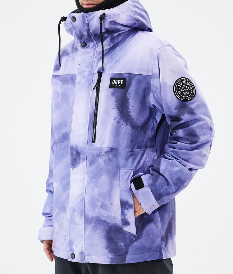 Dope Blizzard Full Zip Snowboardjacka Herr Liquid Violet