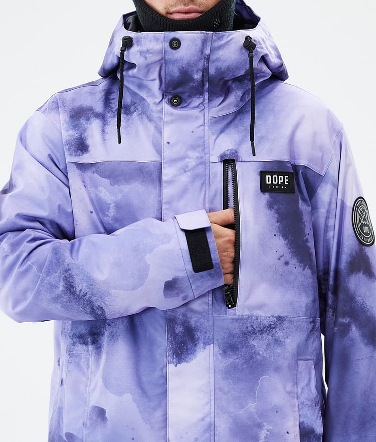 Dope Blizzard Full Zip Snowboardjacka Herr Liquid Violet