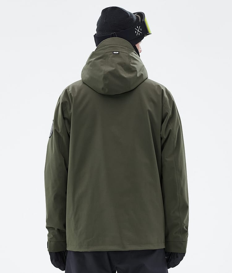 Dope Blizzard Full Zip 24 Snowboardjacka Herr Olive Green Renewed, Bild 6 av 9