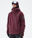 Dope Blizzard Full Zip Skidjacka Herr Burgundy