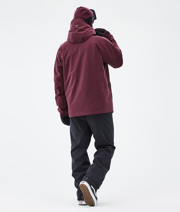 Dope Blizzard Full Zip Snowboardjacka Herr Burgundy