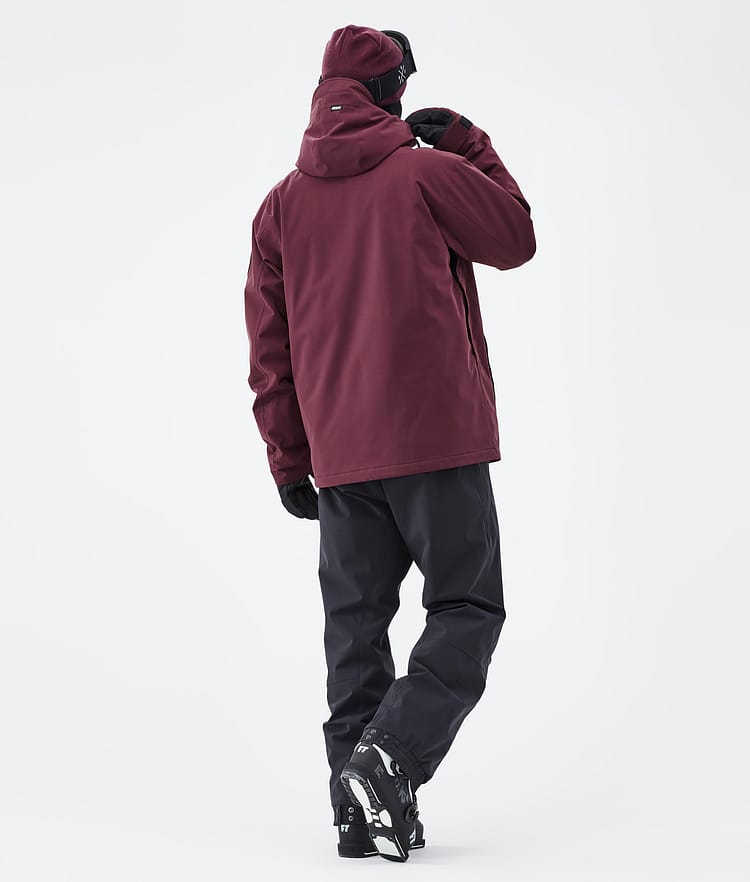 Dope Blizzard Full Zip Skidjacka Herr Burgundy, Bild 5 av 9