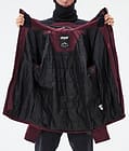 Dope Blizzard Full Zip Skidjacka Herr Burgundy, Bild 9 av 9