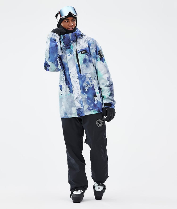 Dope Blizzard Full Zip Skidjacka Herr Spray Blue Green, Bild 2 av 9